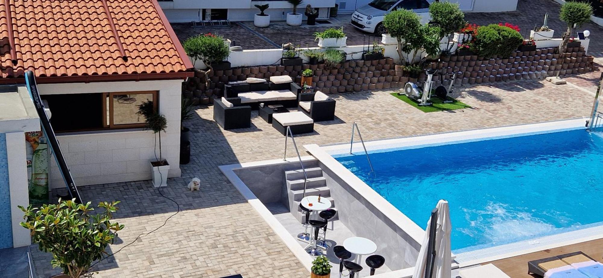 Apartments Silva With A View Of Sea Trogir Habitación foto